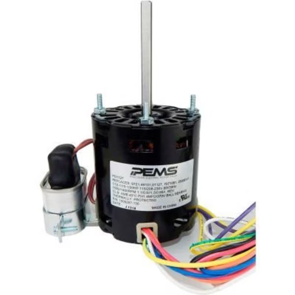 Fasco Refrigeration Motor, 2/25 HP, 1550 RPM, 115/230V, OAO, Fasco, Mfr#: EM1127